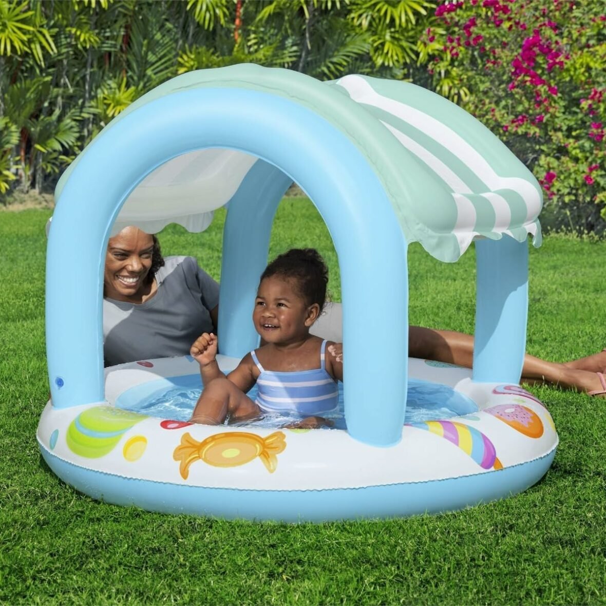 Piscine couverte pour 2ans