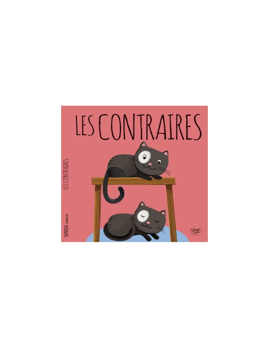 livre et puzzle Les contraires – Sassi