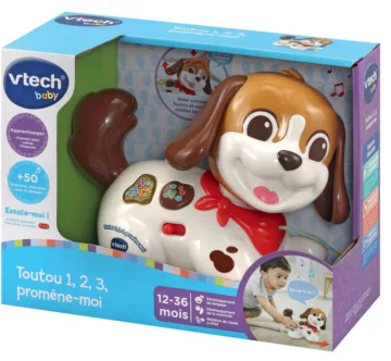 Toutou-1.2.3-Promene-moi-Vtech