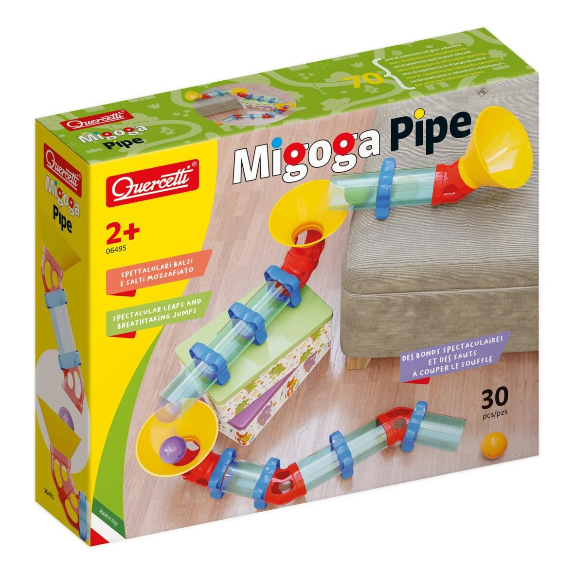 Migoga pipe marbre piste – Quercetti