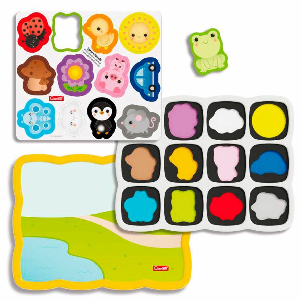 puzzle magnétique double face