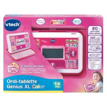 Ordinateur-tablette-genius-xl-color-rose-Vtech.