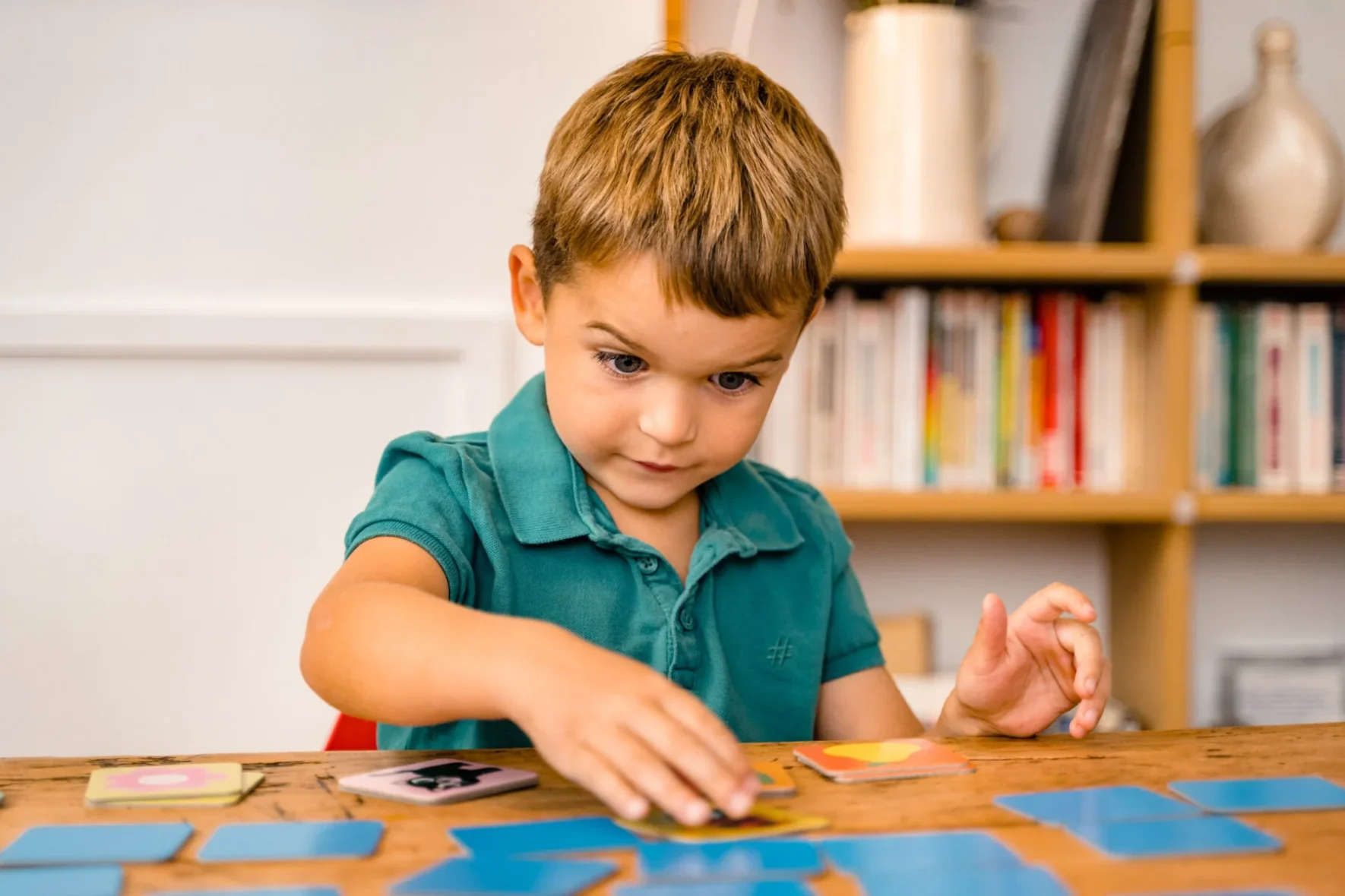 Mémo des couleurs  pour 2 ans