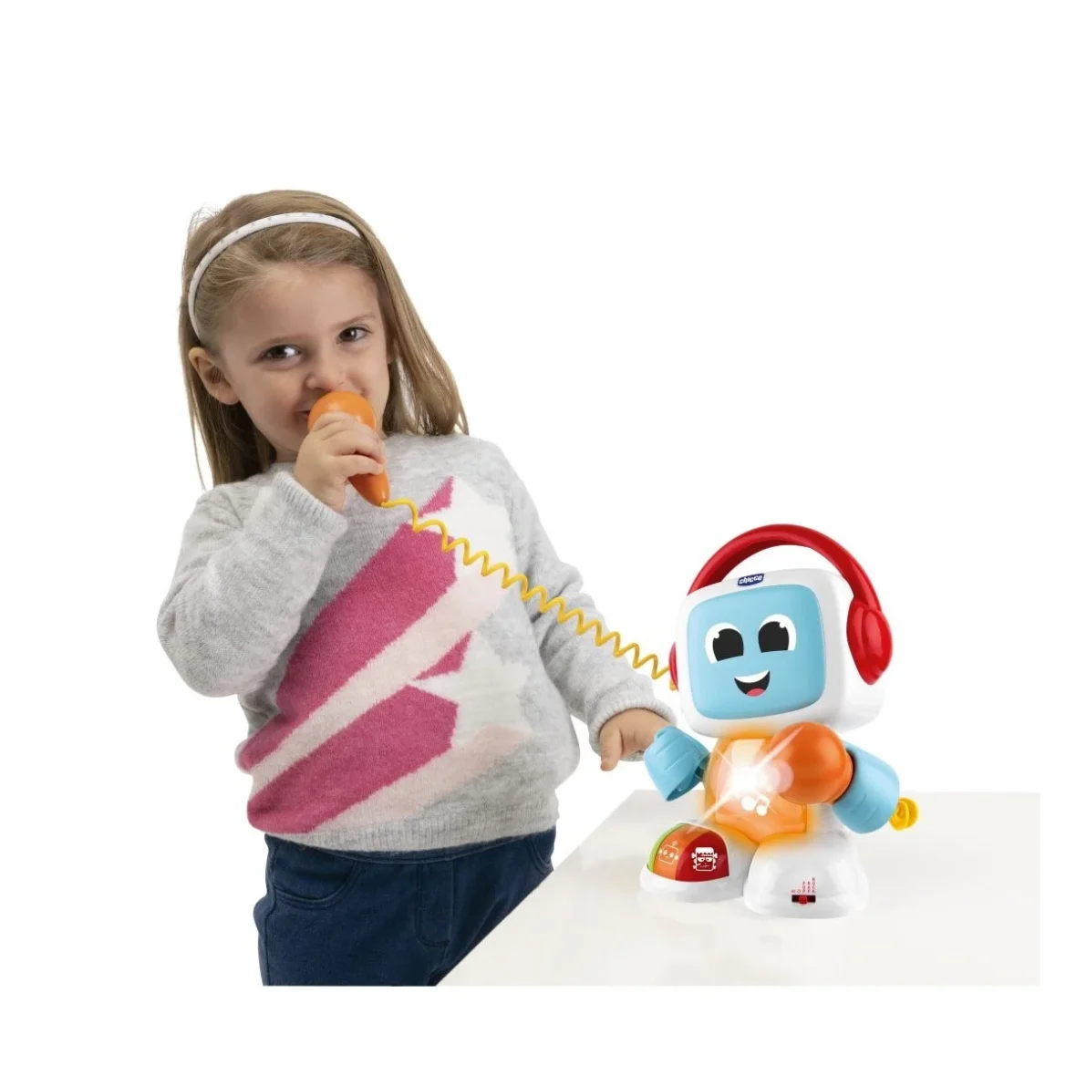 karaoké amusant avec un vrai micro pour chanter