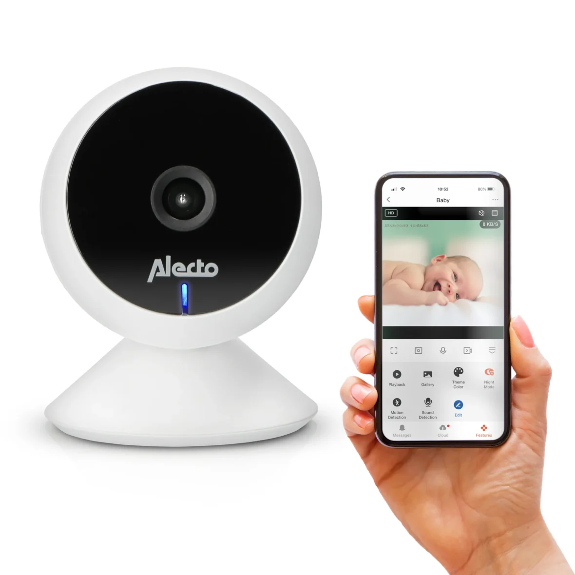 BABY PHONE WIFI AVEC CAMERA