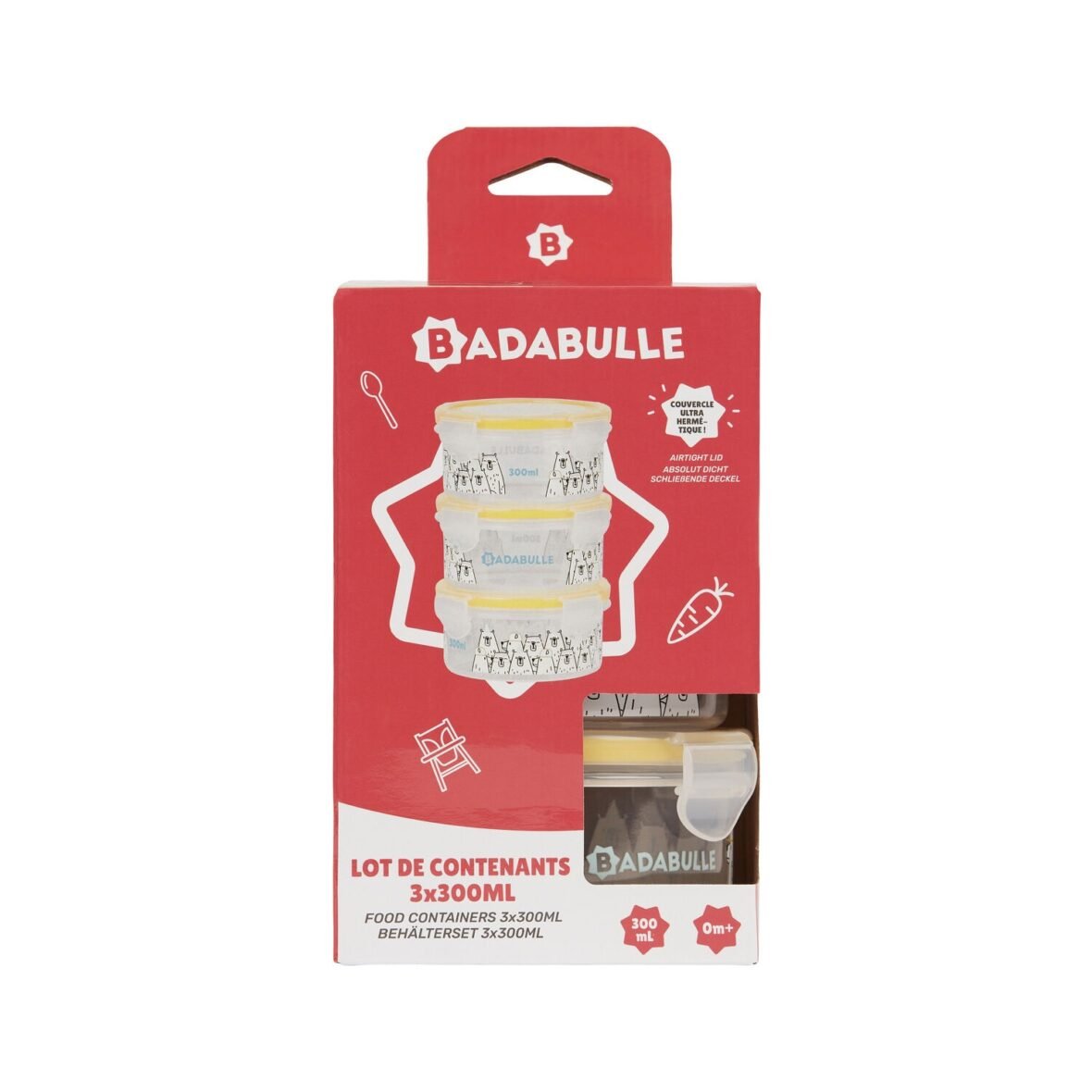 Boîte de conservation 300 mL- Badabulle