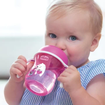 CHICCO-Training-Cup-6-Mois-200ml-Rose