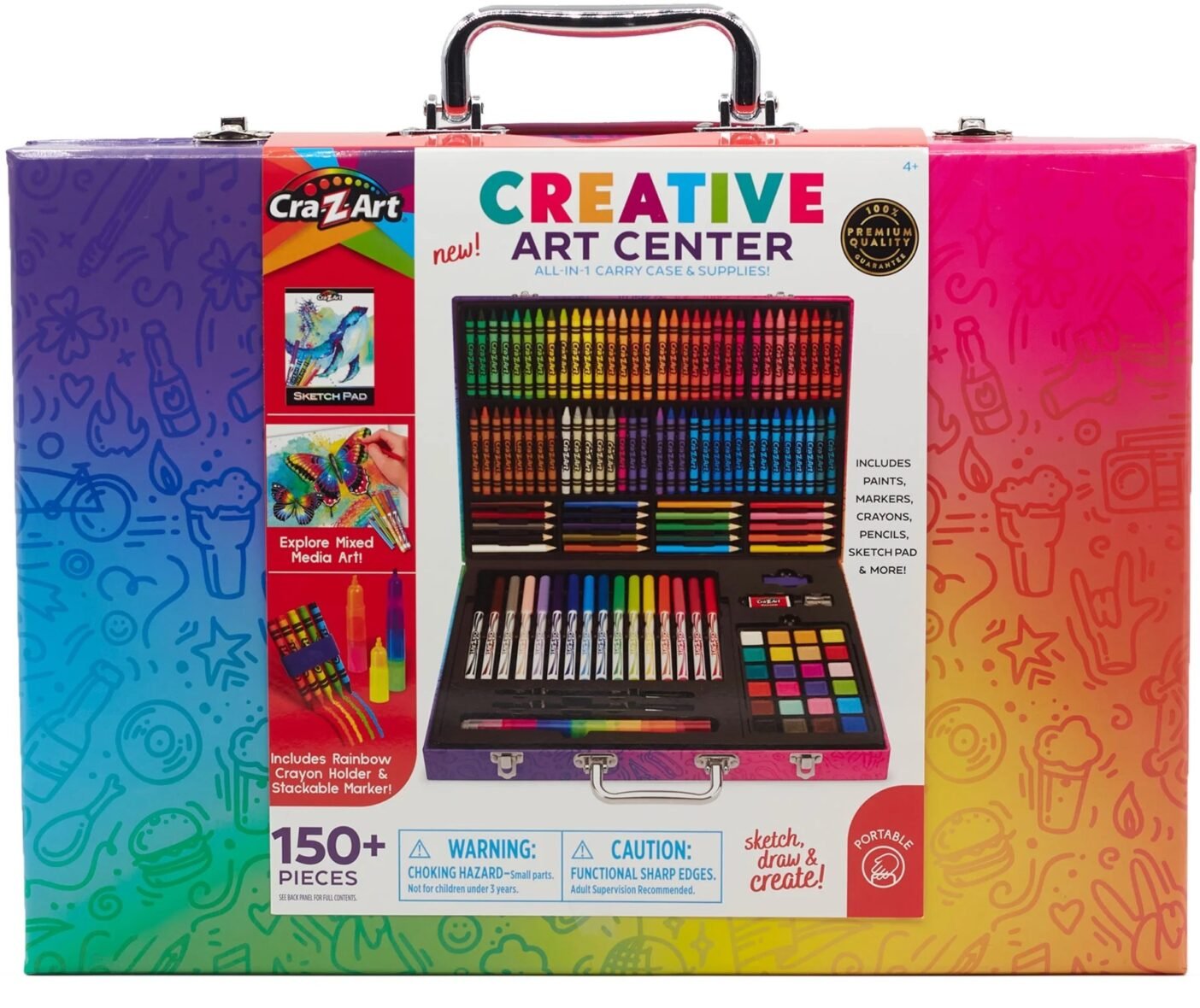CREATIVE ART CENTER 145 PCS