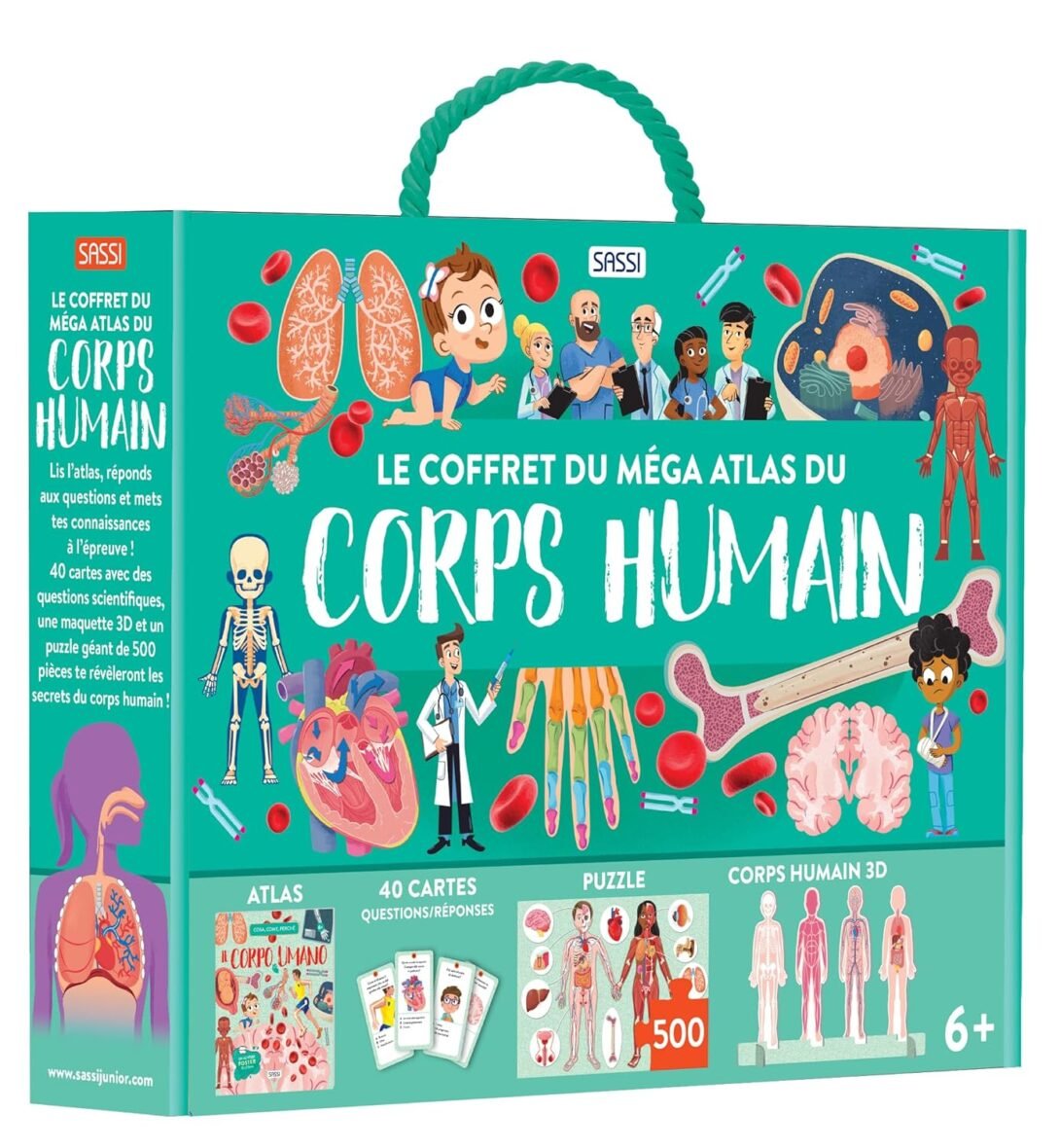 le coffret du mega atlas du corps humain