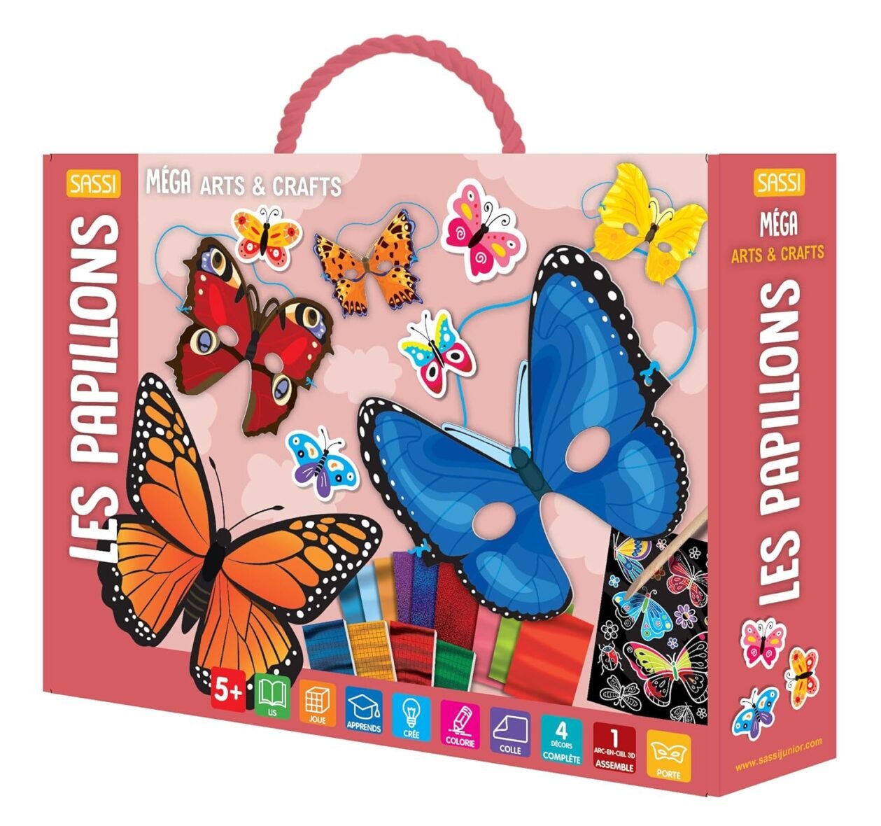 MEGA BOX ARTS&CRAFTS LES PAPILLONS