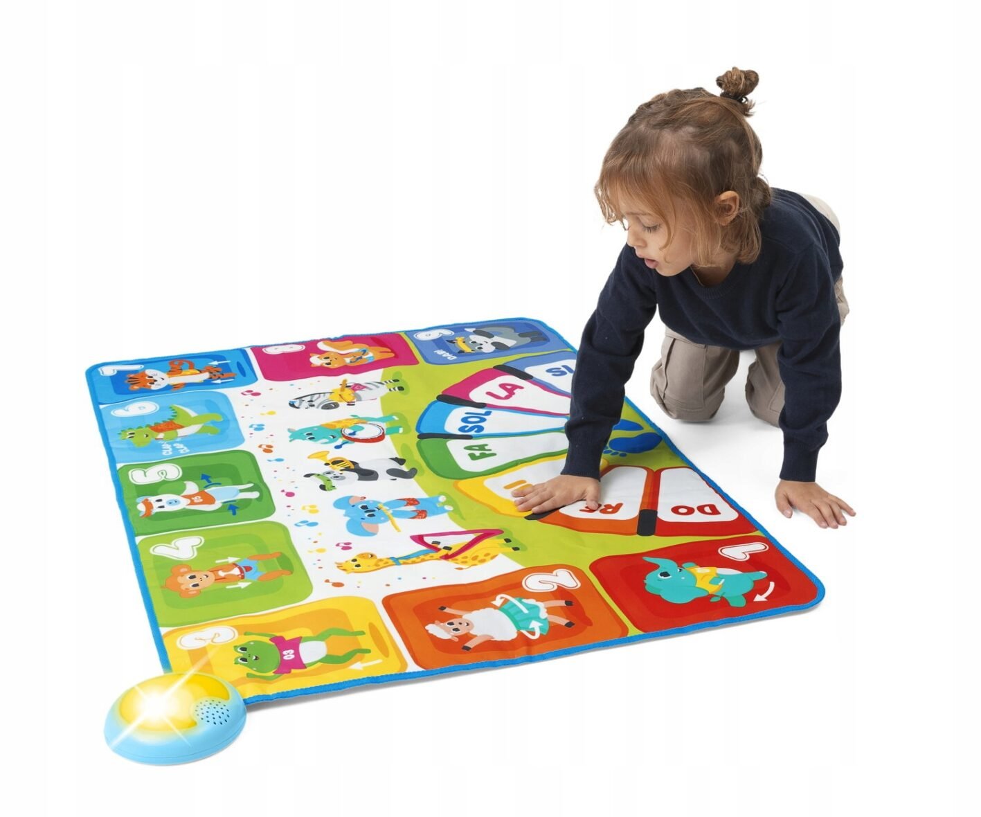 Tapis Musical propose deux modes de jeu -Chicco