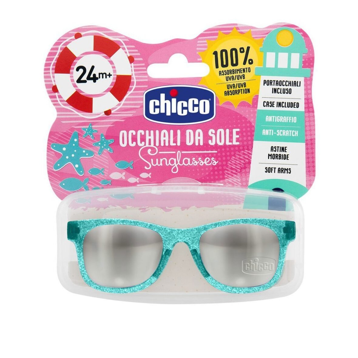 Lunettes de soleil transparentes