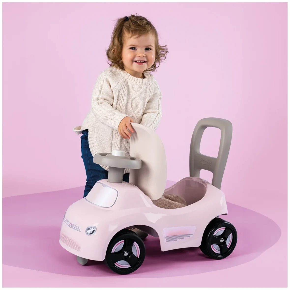 Porteur auto rose – Smoby