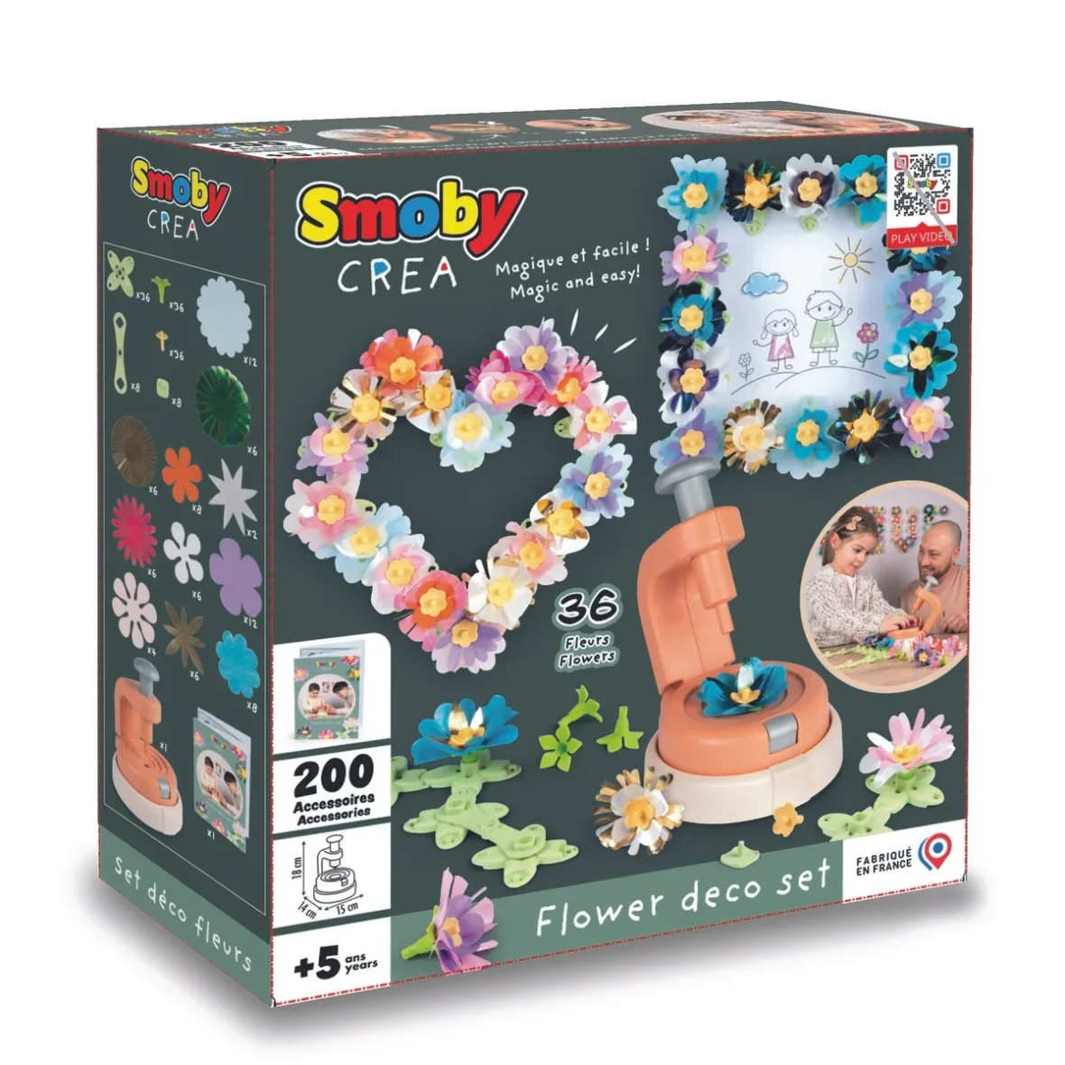 Set deco fleurs – Smoby