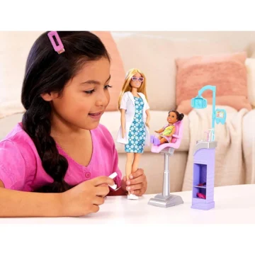 Barbie-metiers-coffret-dentiste-avec-2-poupees