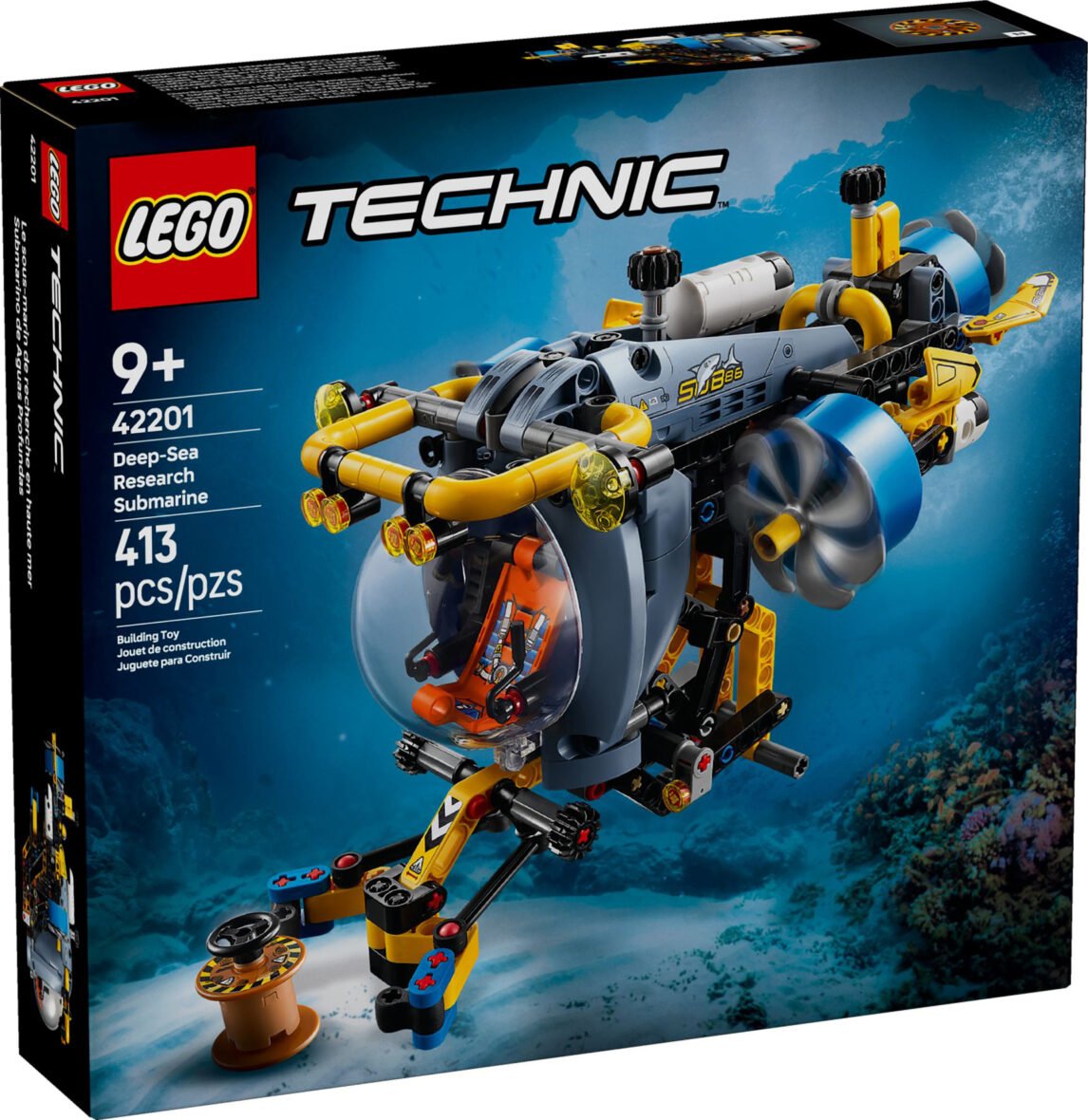 Le sous marin de recherche en haute mer – LEGO