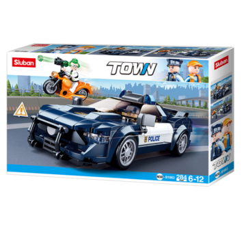 Voiture-de-police-rapide-Sluban