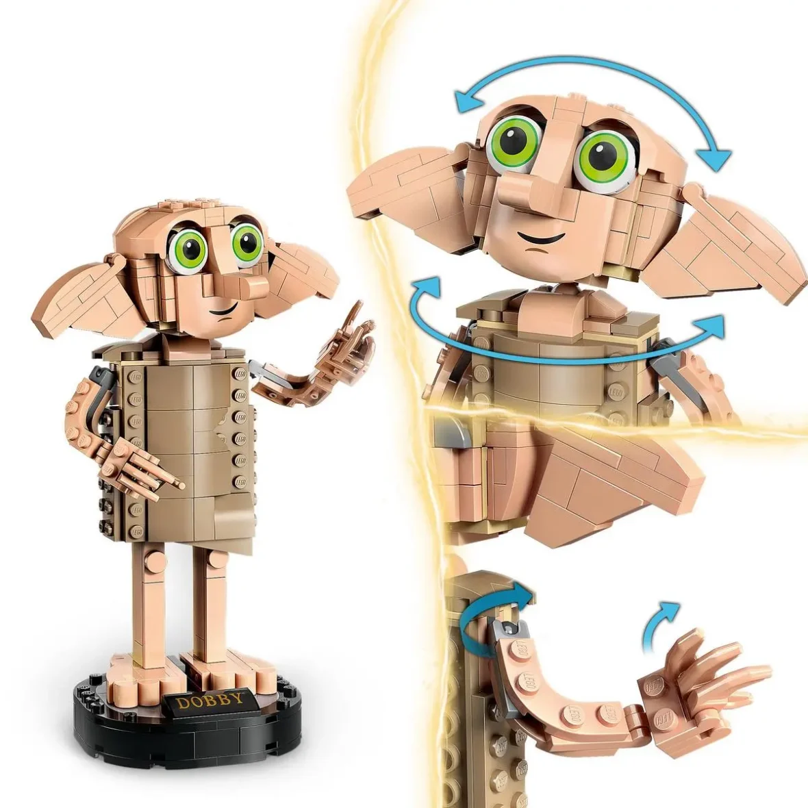 lego harry potter dobby l’elfe de maison..
