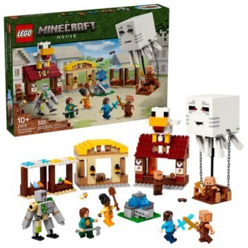 Minecraft-les-ghasts-a-lattaque-du-village