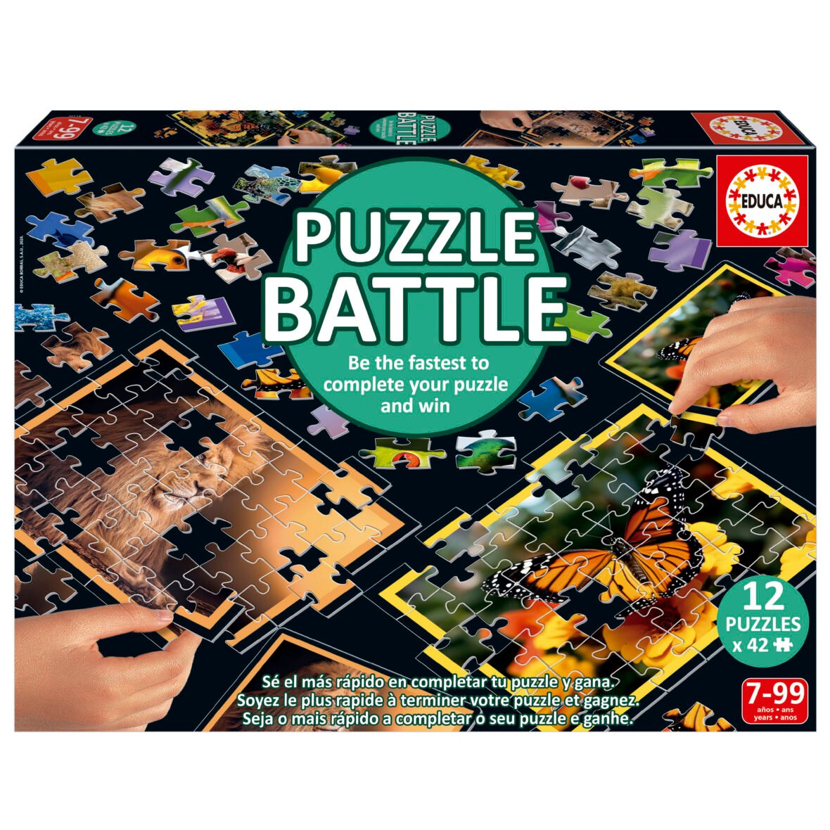 Puzzle Battle nature – Educa