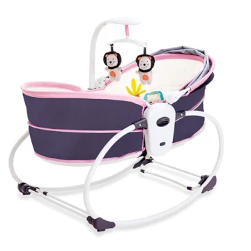 Berceau à bascule 5 en 1 pour bébé - Mastela