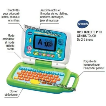 Ordi-tablette P’tit Genius Touch - VTech