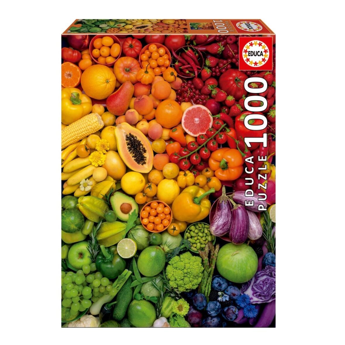 Puzzle 1000 pièces Vitamines colorées – Educa