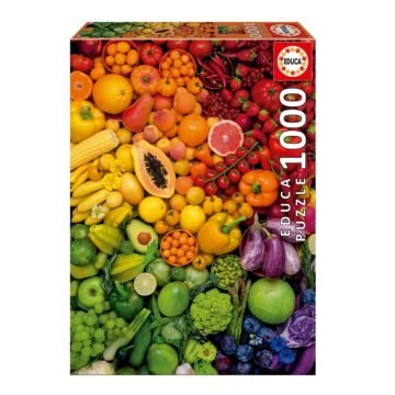 Puzzle 1000 pièces Vitamines colorées - Educa