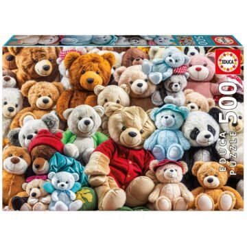 Puzzle 500 pièces Ours en peluche - Educa