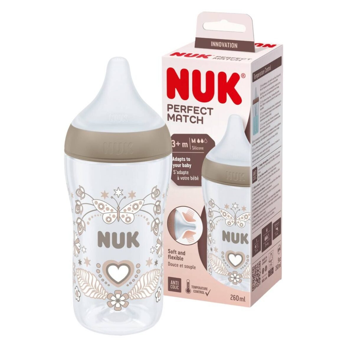 Biberon perfect match pp 260ml – NUK