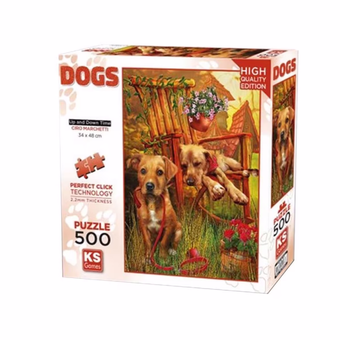 Puzzle 500pcs up and down time – KS Games