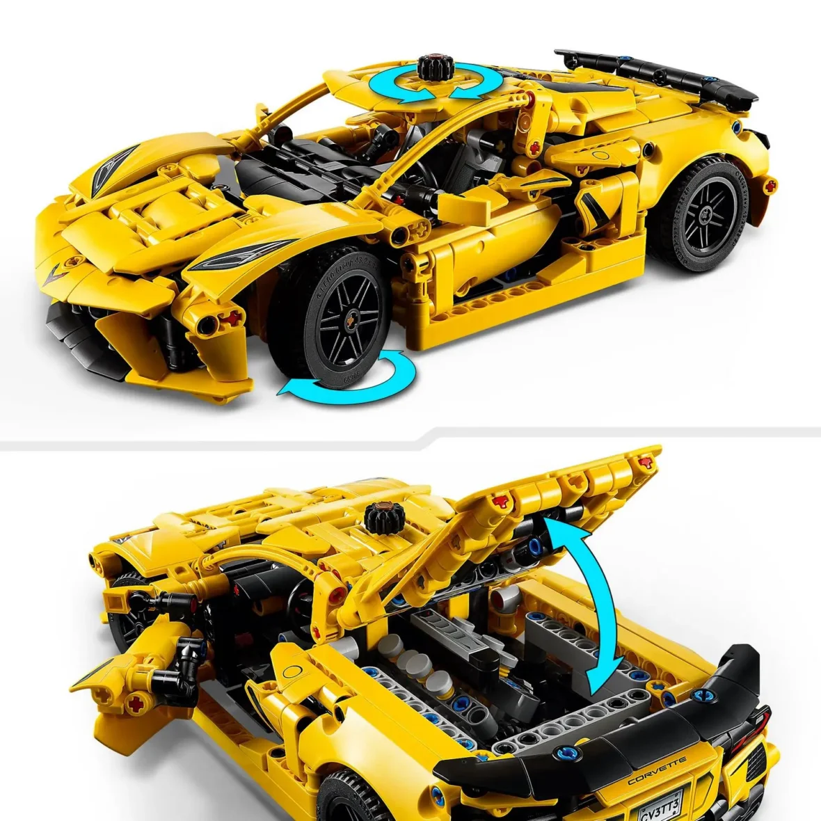 Lego technic 42205 chevrolet corvette stingray..
