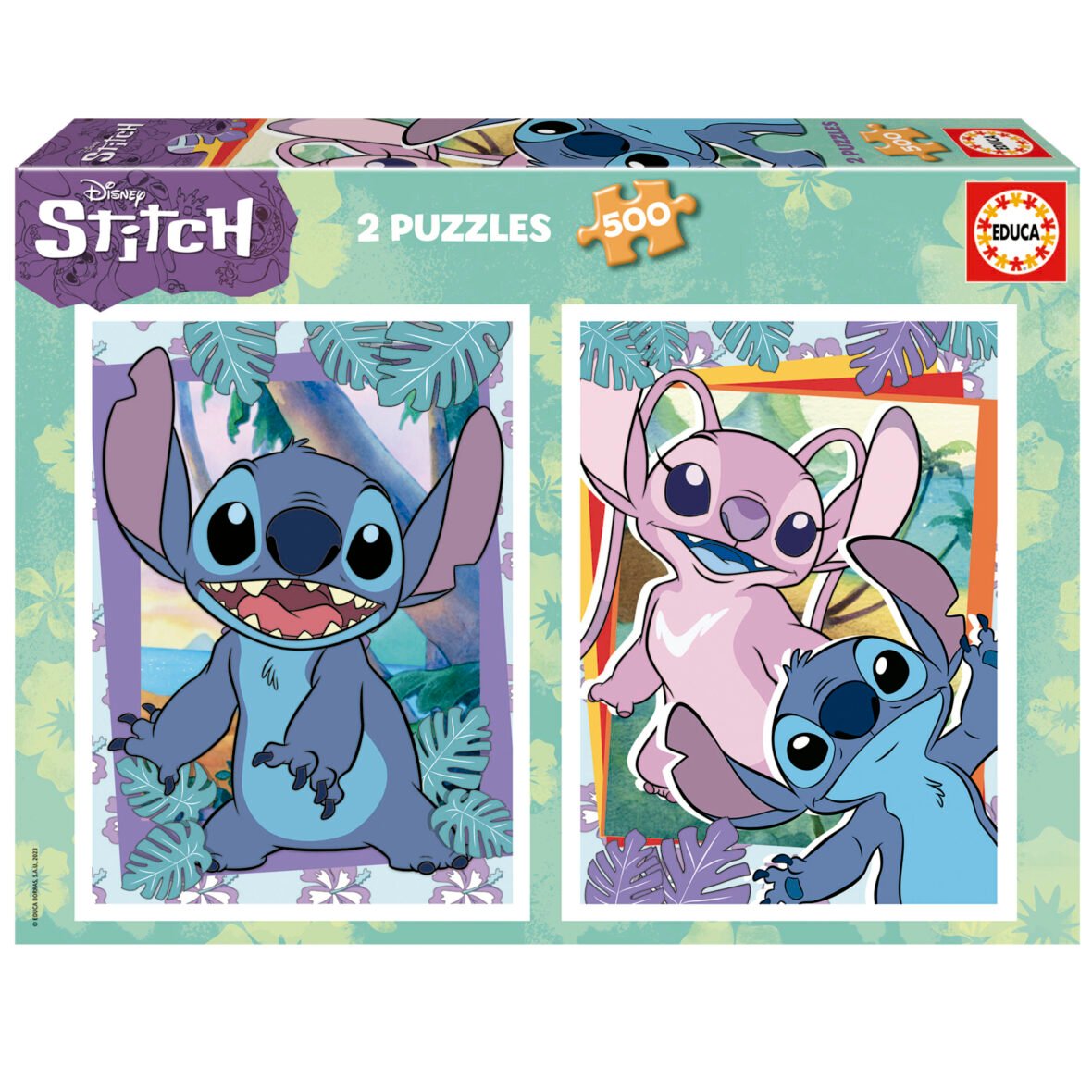 Puzzle stitch 2*500 pièces – Educa