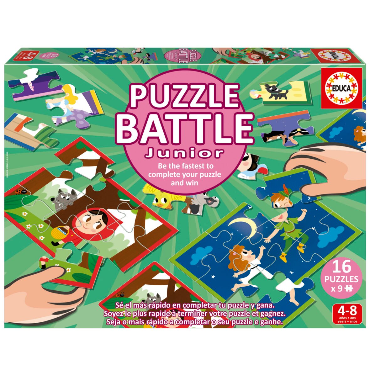 Puzzle battle junior histoires – Educa