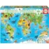 PUZZLE 150PCS CARTE DU MONDE