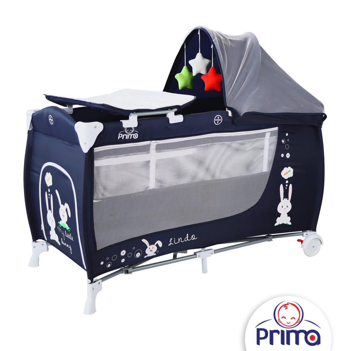 Parc lit lindo bleu – Prima