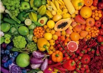 Puzzle 1000 pièces Vitamines colorées - Educa