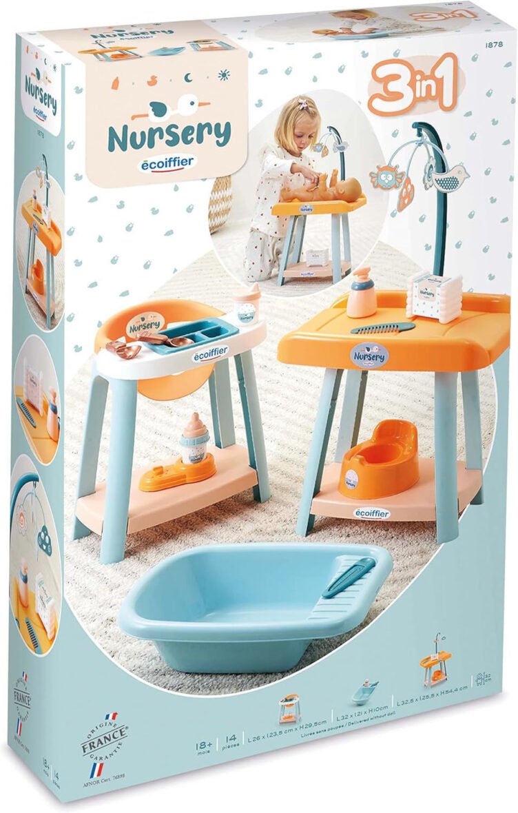 Ensemble nursery 3 en 1 – Ecoiffier