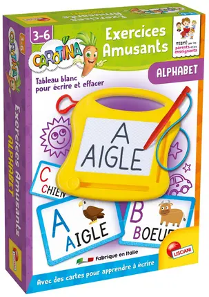 Mini Ardoise Magique Éducative Alphabet – Lisciani Giochi