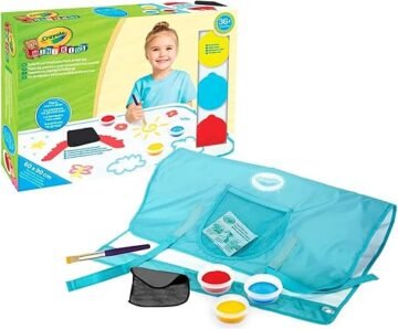 Ensemble de peinture et tapis lavables anti-éclaboussures - Crayola