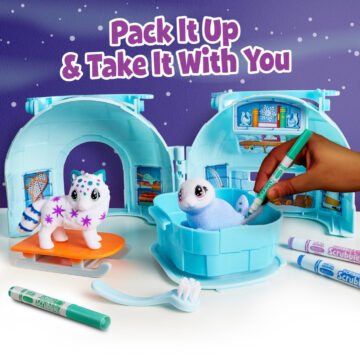 Scribble Scrubbie Pets Arctic Igloo - Crayola