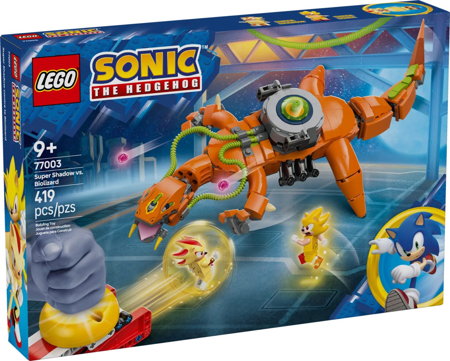 Super Shadow contre Biolizard – lego