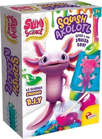 Slumi Science Pocket Squish Axolotl - Lisciani Giochi
