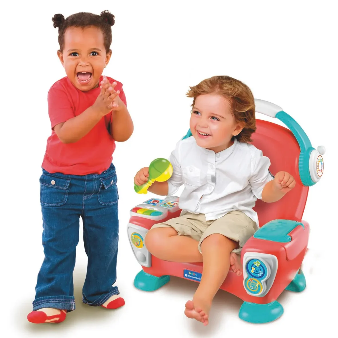 Baby clementoni – symphonic mon fauteuil a musique interactif