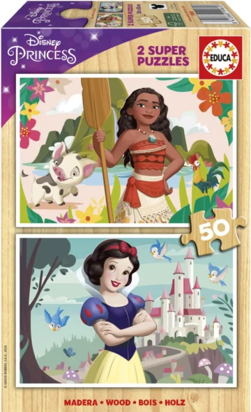 Disney-Princess-Puzzle-2x50-Pieces