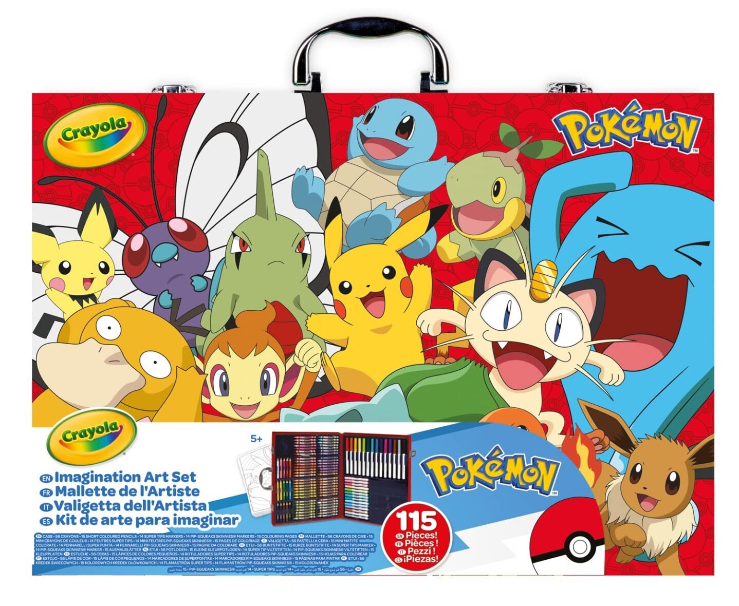 Pokémon art case – Crayola