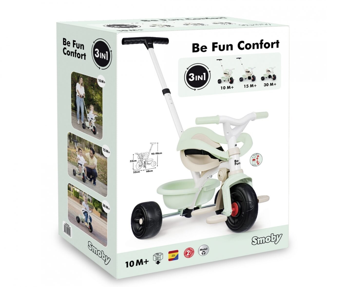 Le tricycle Be Fun confort