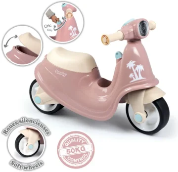 Porteur-scooter-rose-Smoby