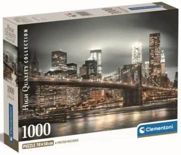 Puzzle-1000-pieces-new-yor-skyline-Clementoni