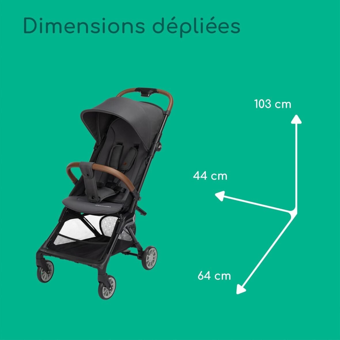 poussette zephir cabine avion bébé confort…